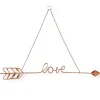 Fléche décorative ARROW LOVE coloris cuivre rose - 4MURS