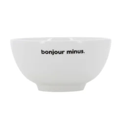 Félicie aussi Bol BONJOUR MINUS coloris blanc - 4MURS