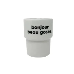 Félicie aussi Gobelet BEAU GOSSE coloris blanc - 4MURS