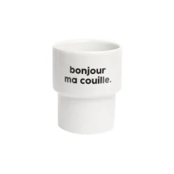 Félicie aussi Gobelet MA COUILLE coloris blanc - 4MURS