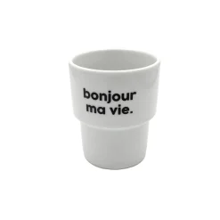Félicie aussi Gobelet MA VIE coloris blanc - 4MURS
