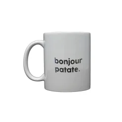 Félicie aussi Mug BONJOUR PATATE coloris blanc - 4MURS