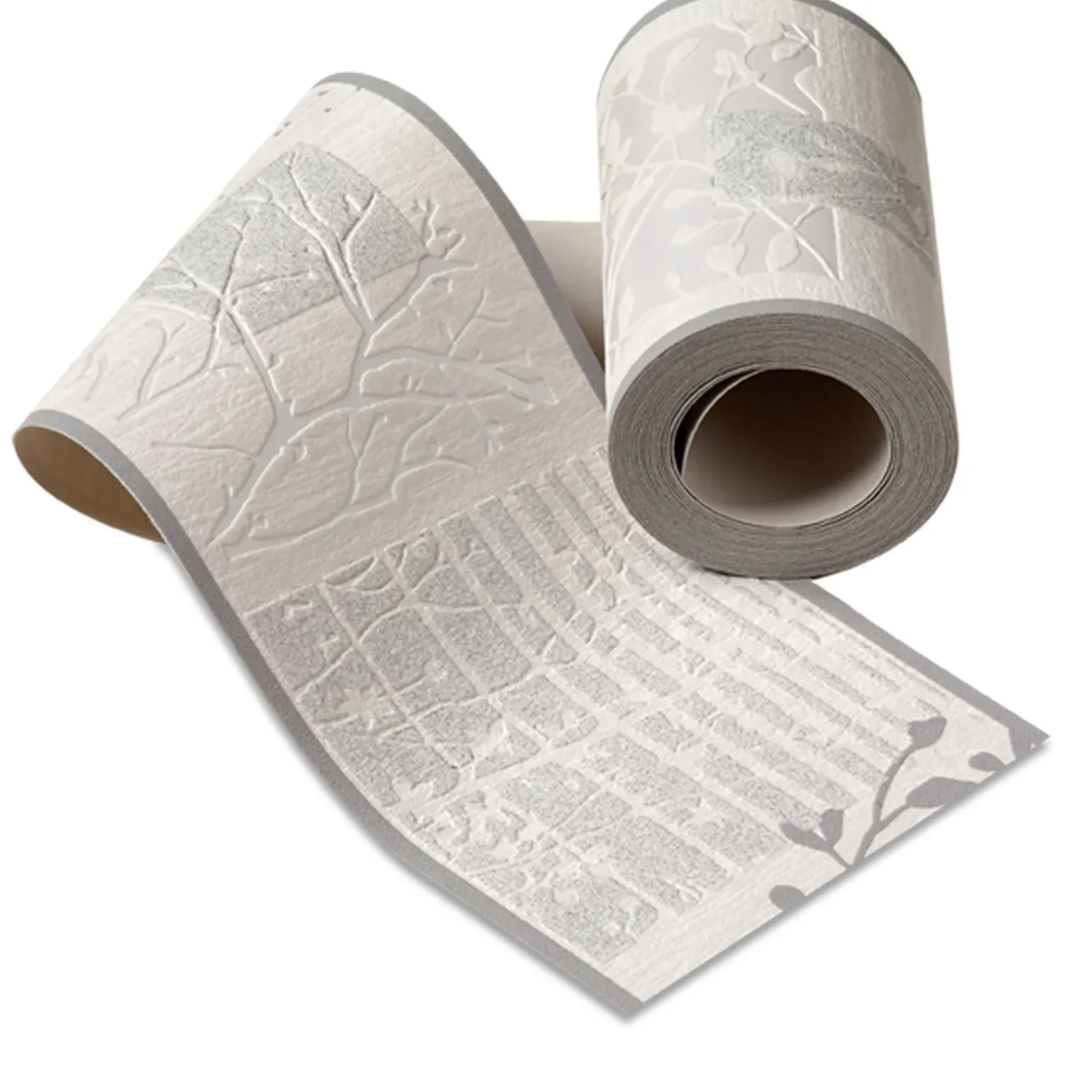 Frise vinyle PURETÉ coloris blanc - 4MURS