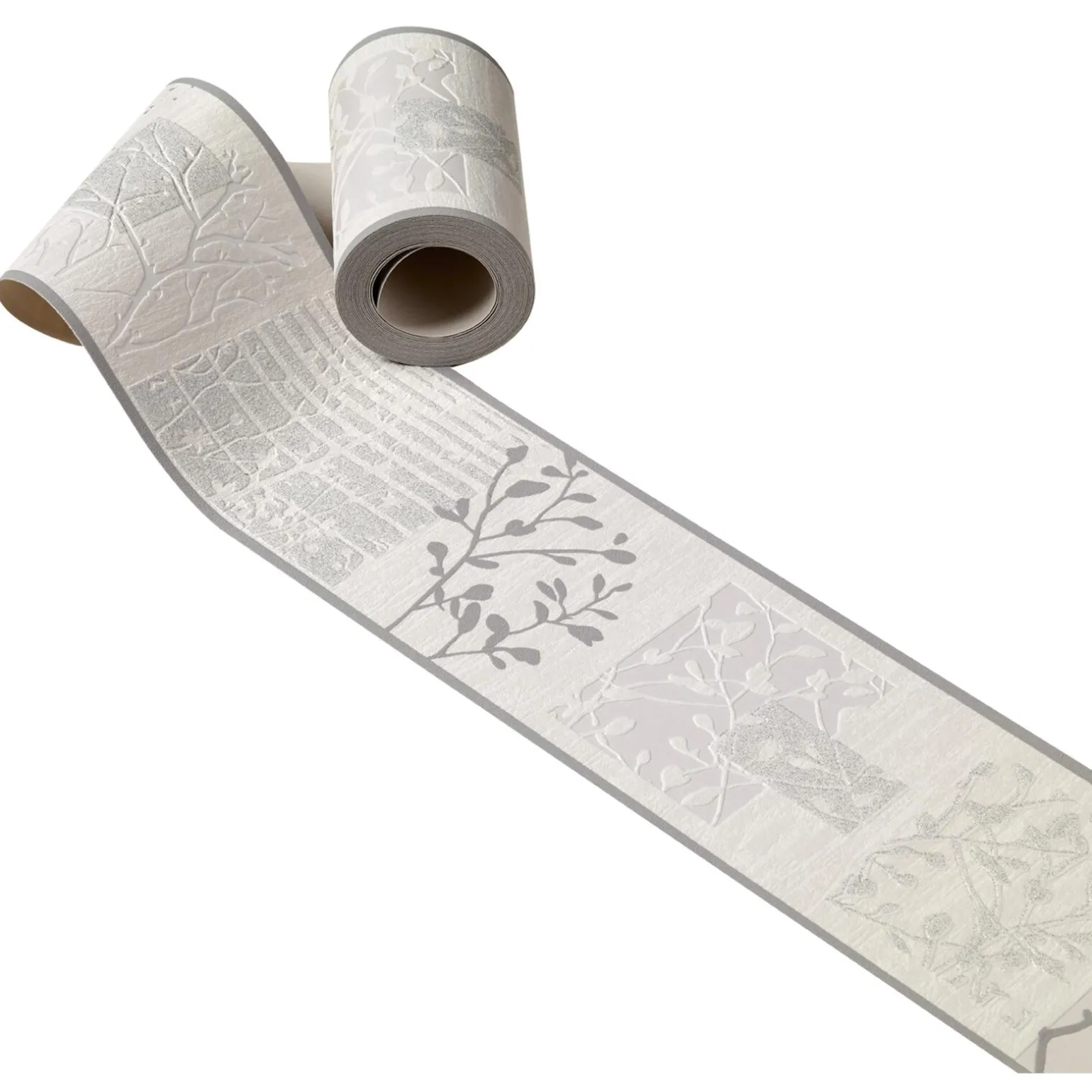 Frise vinyle PURETÉ coloris blanc - 4MURS
