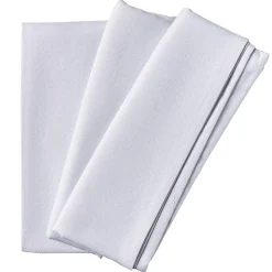 Garnier Thiebaut Nappe ORSAY coloris gris perle 150 x 235 cm - 4MURS