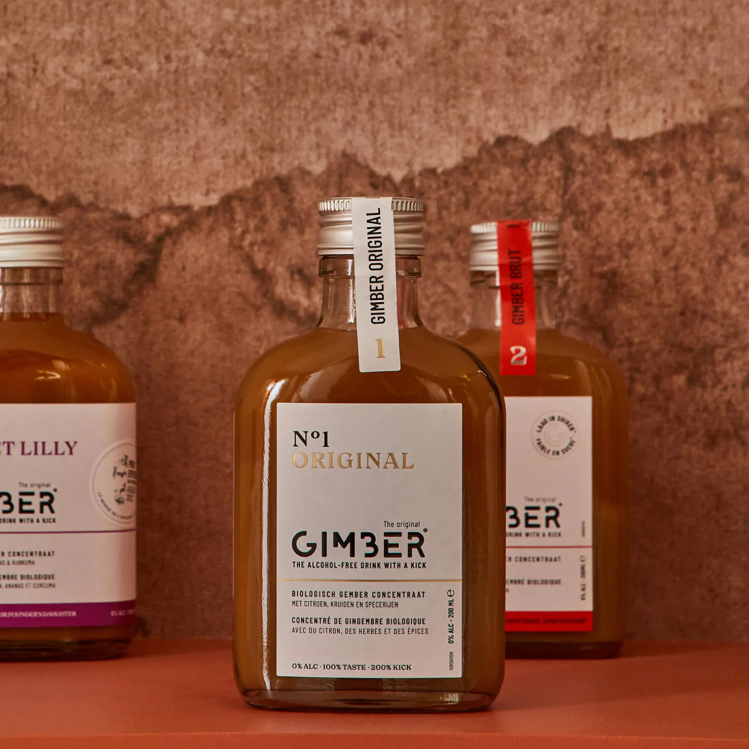 GIMBER Cocktail sans alcool N°1 THE ORIGINAL - 4MURS