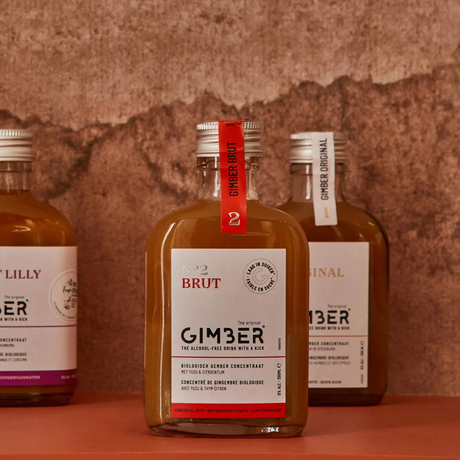 GIMBER Cocktail sans alcool N°2 BRUT - 4MURS