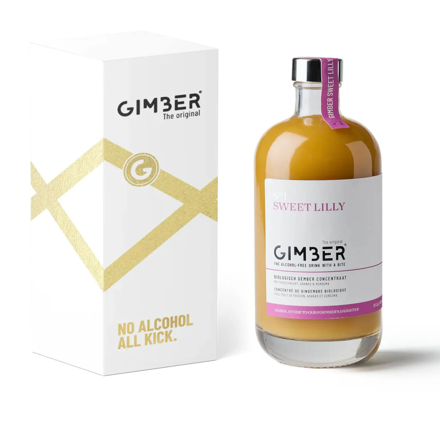 GIMBER Cocktail sans alcool S°1 SWEET LILLY - 4MURS