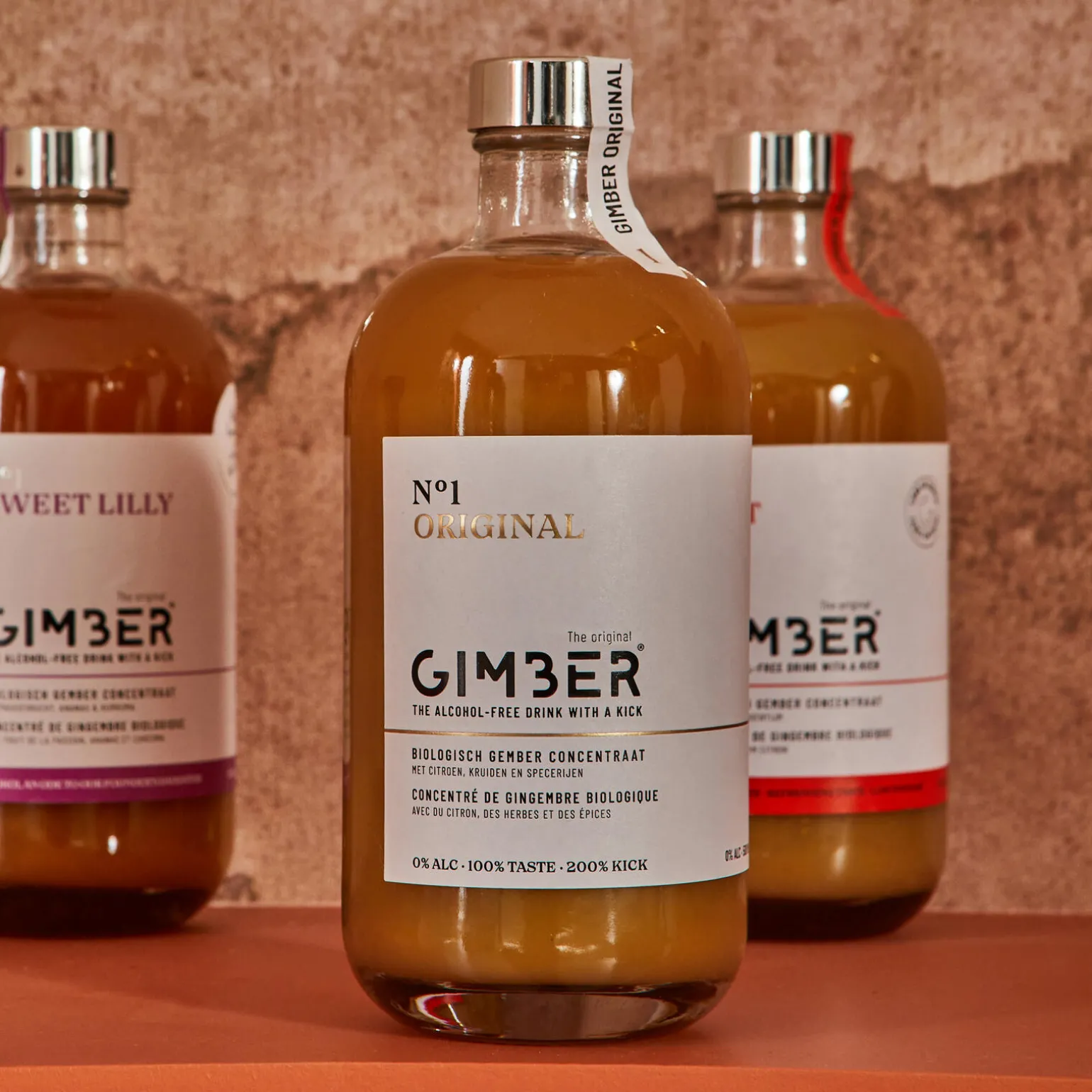 GIMBER Cocktail sans alcool N°1 THE ORIGINAL - 4MURS