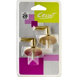 Gond TROMPETTE coloris laiton mat longueur 4,5 cm - 4MURS