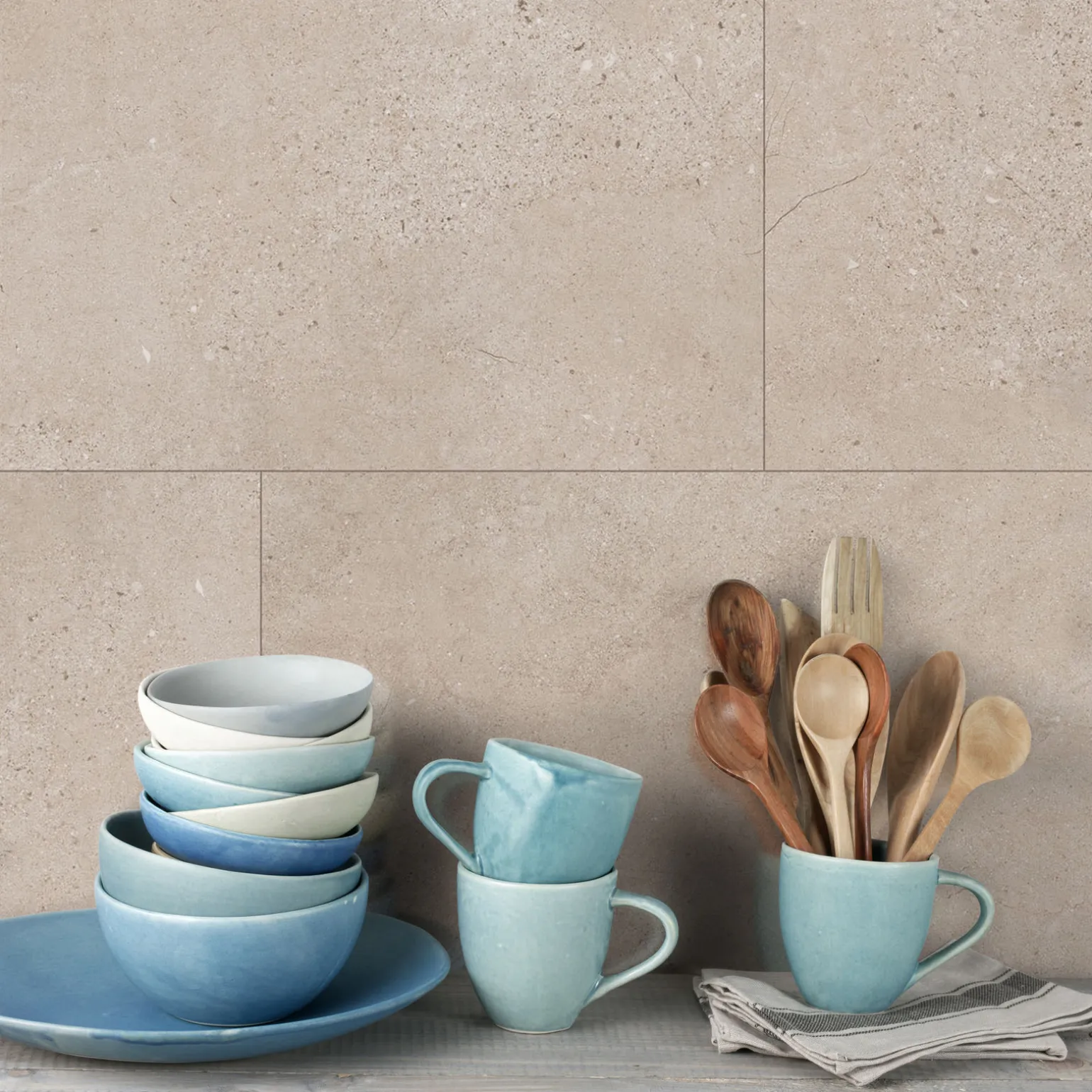 Grosfillex Revêtement à coller GX WALL+ SLATE crème rosé - 4MURS