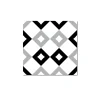 Grosfillex Revêtement adhésif SOCHIC SQUARE DAMIER noir - 4MURS