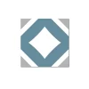 Grosfillex Revêtement adhésif SOCHIC SQUARE KARRO bleu - 4MURS