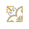 Grosfillex Revêtement adhésif SOCHIC SQUARE VOLUTE jaune - 4MURS