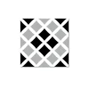 Grosfillex Revêtement adhésif SOCHIC SQUARE CROSS noir - 4MURS