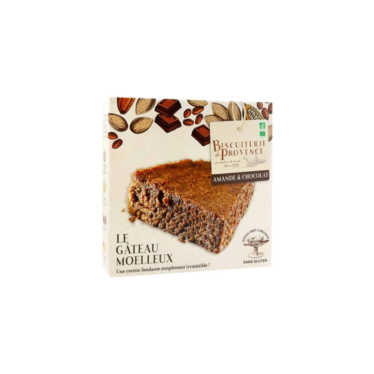 Gâteau MOELLEUX AMANDES ET CHOCOLAT - 4MURS