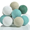Guirlande lumineuse boule ÉMERAUDE coloris vert émeraude - 4MURS