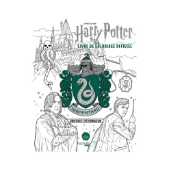 Hachette Pratique Coloriage HARRY POTTER SERPENTARD - 4MURS