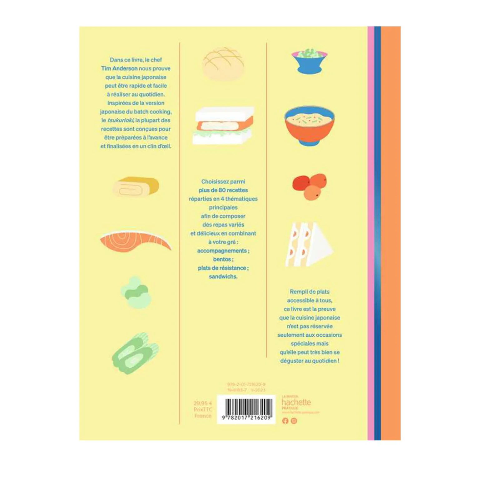 Hachette Pratique Livre culinaire BOWLS & BENTO - 4MURS