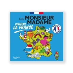 Hachette Pratique Livre enfant LES MONSIEUR MADAME VISITENT LA FRANCE