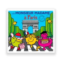 Hachette Pratique Livre enfant LES MONSIEUR MADAME À PARIS - 4MURS