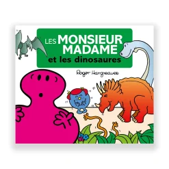 Hachette Pratique Livre enfant LES MONSIEUR MADAME À TRAVERS LES ÂGES - LES DINOSAURES