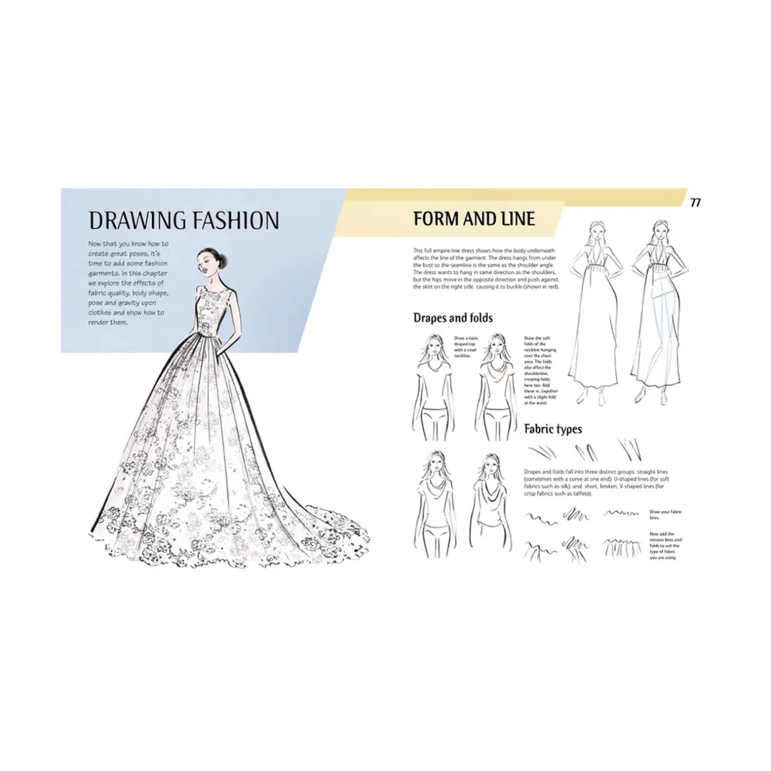 Hachette Pratique Livre mode DESSINER LA MODE - 4MURS
