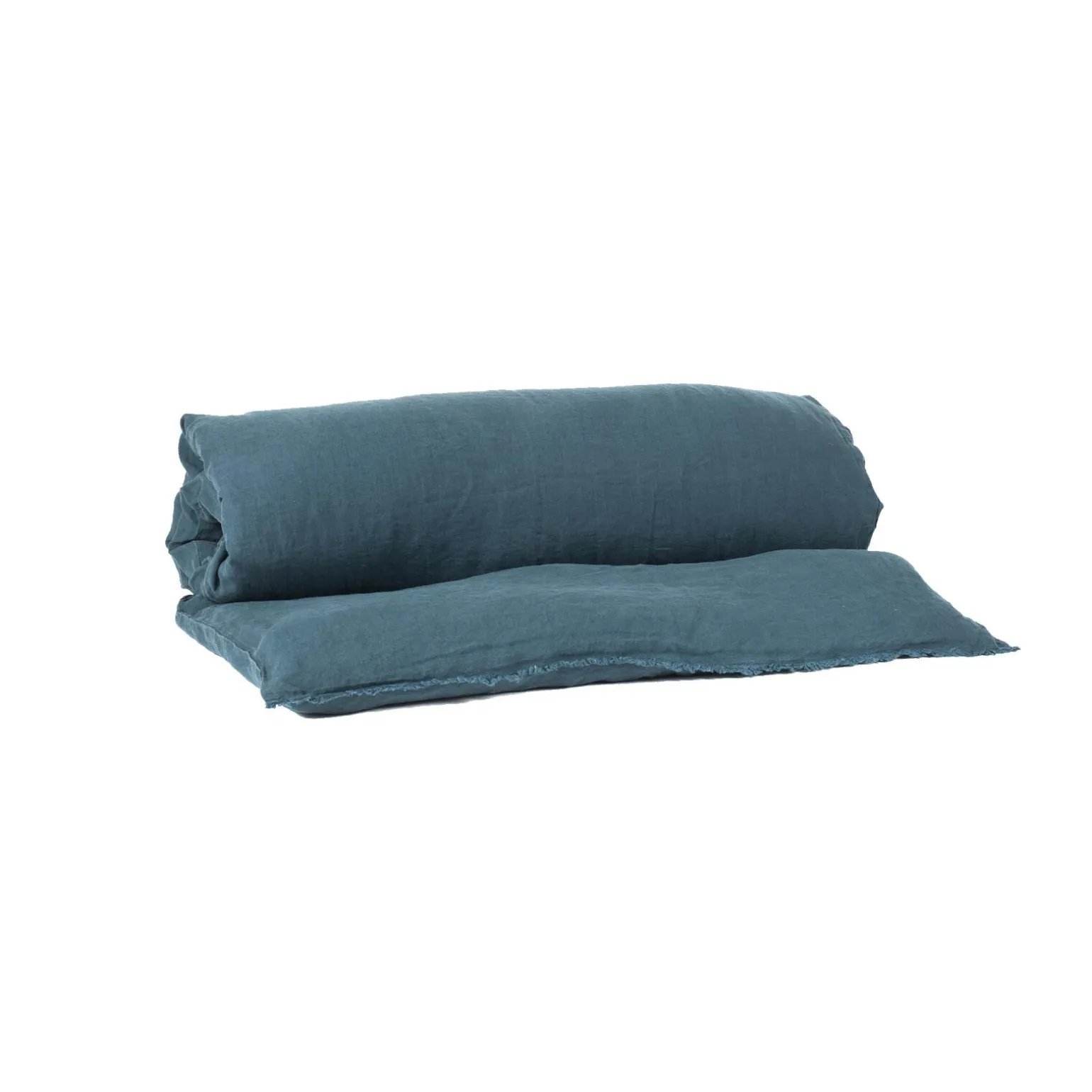 Haomy Housse d'édredon VITI coloris Bleu de prusse - 4MURS