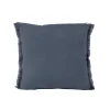 Haomy Housse de coussin BIMINI coloris denim 45 x 45 cm - 4MURS