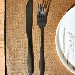 Haomy Set de table BORGO coloris tabac - 4MURS