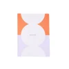 HELIO FERRETTI Carnet ALWAYS TODAY coloris Orange/Violet - 4MURS