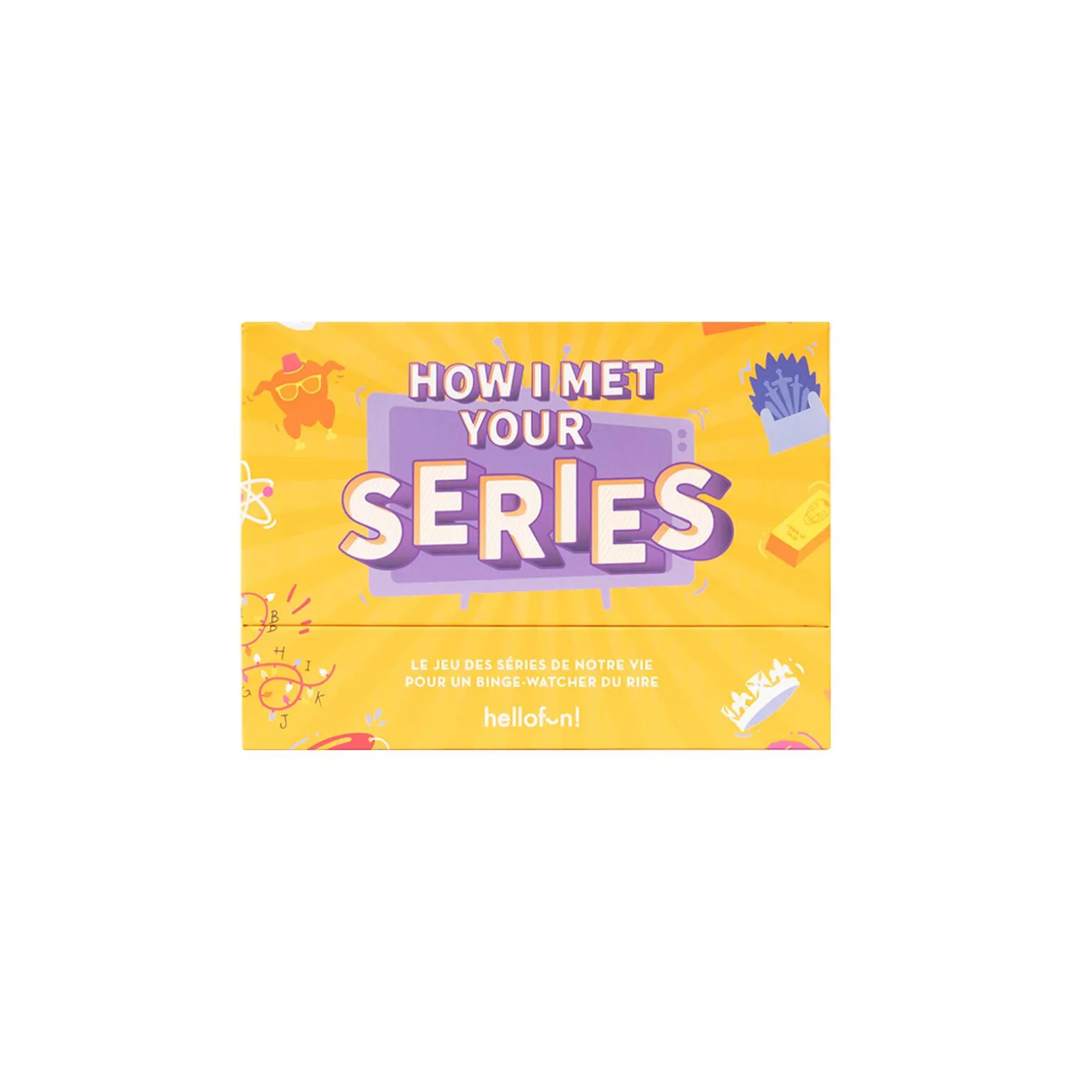 HelloFun Jeu de cartes HOW I MET YOUR SERIES - 4MURS