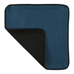 Housse de coussin APONI coloris bleu noir 40 x 40 cm - 4MURS