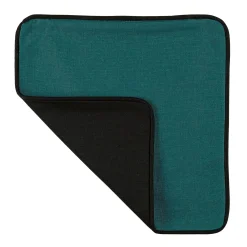 Housse de coussin APONI coloris vert noir 40 x 40 cm - 4MURS