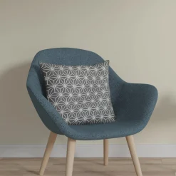 Housse de coussin CRISTAL coloris gris 40 x 40 cm - 4MURS