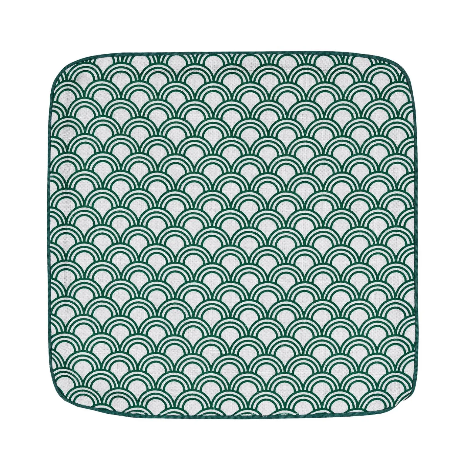 Housse de coussin IBIZA coloris vert 40 x 40 cm - 4MURS