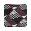 Housse de coussin JACKSON coloris rouge & noir 40 x 40 cm - 4MURS