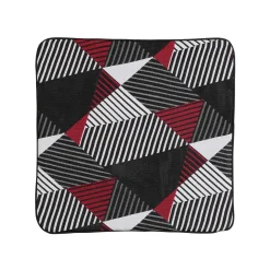 Housse de coussin JACKSON coloris rouge & noir 40 x 40 cm - 4MURS