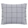Housse de coussin PAOLO coloris gris souris 40 x 40 cm - 4MURS