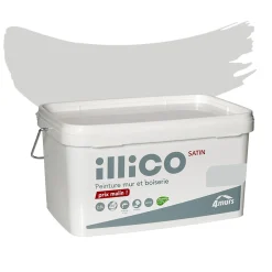 Illico Peinture Multi-supports Peinture gris urbain Satiné - 4MURS