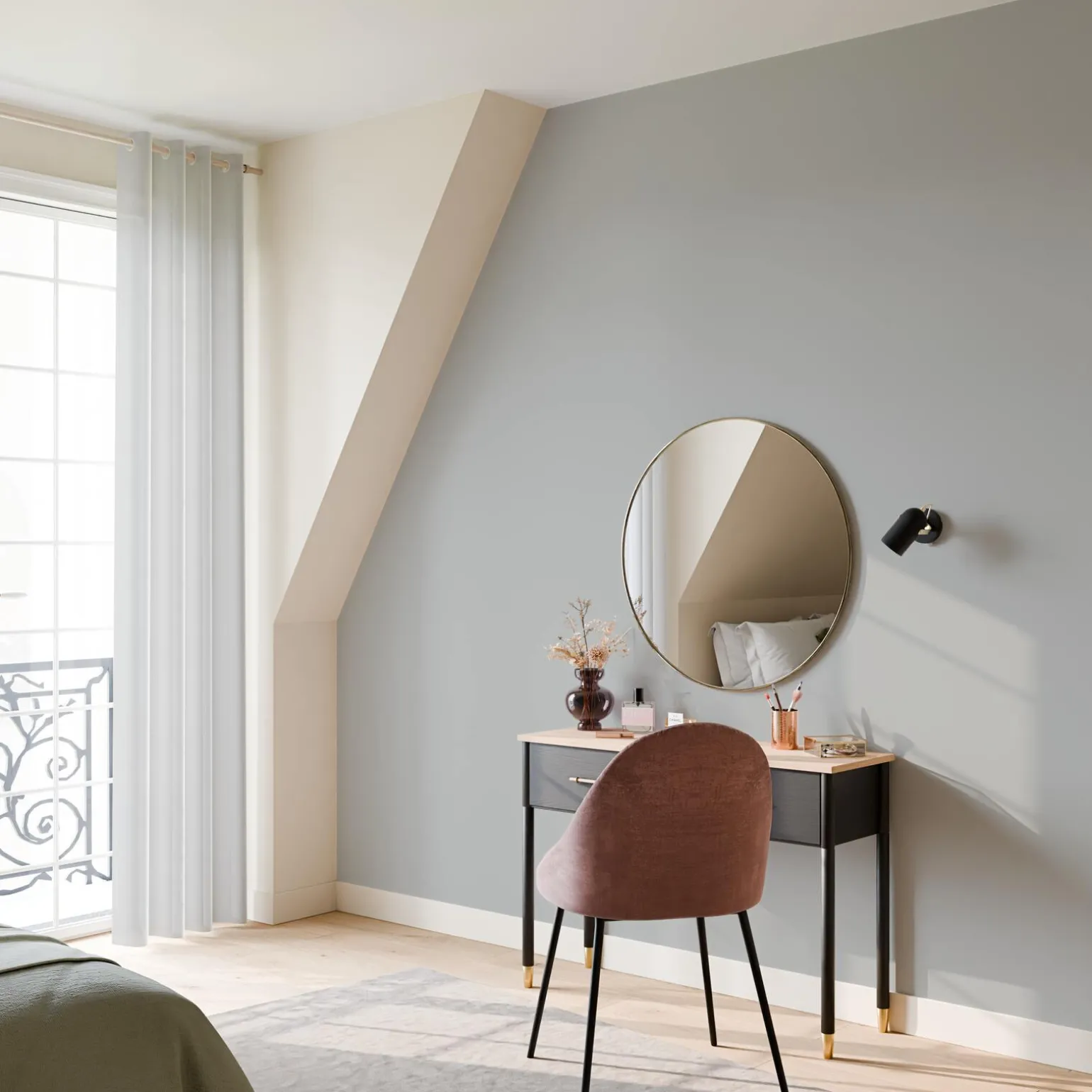 Illico Peinture Multi-supports Peinture gris urbain Satiné - 4MURS