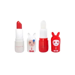 Inuwet Baume à lèvres COFFRET DUO - PARIS fraise cerise - 4MURS