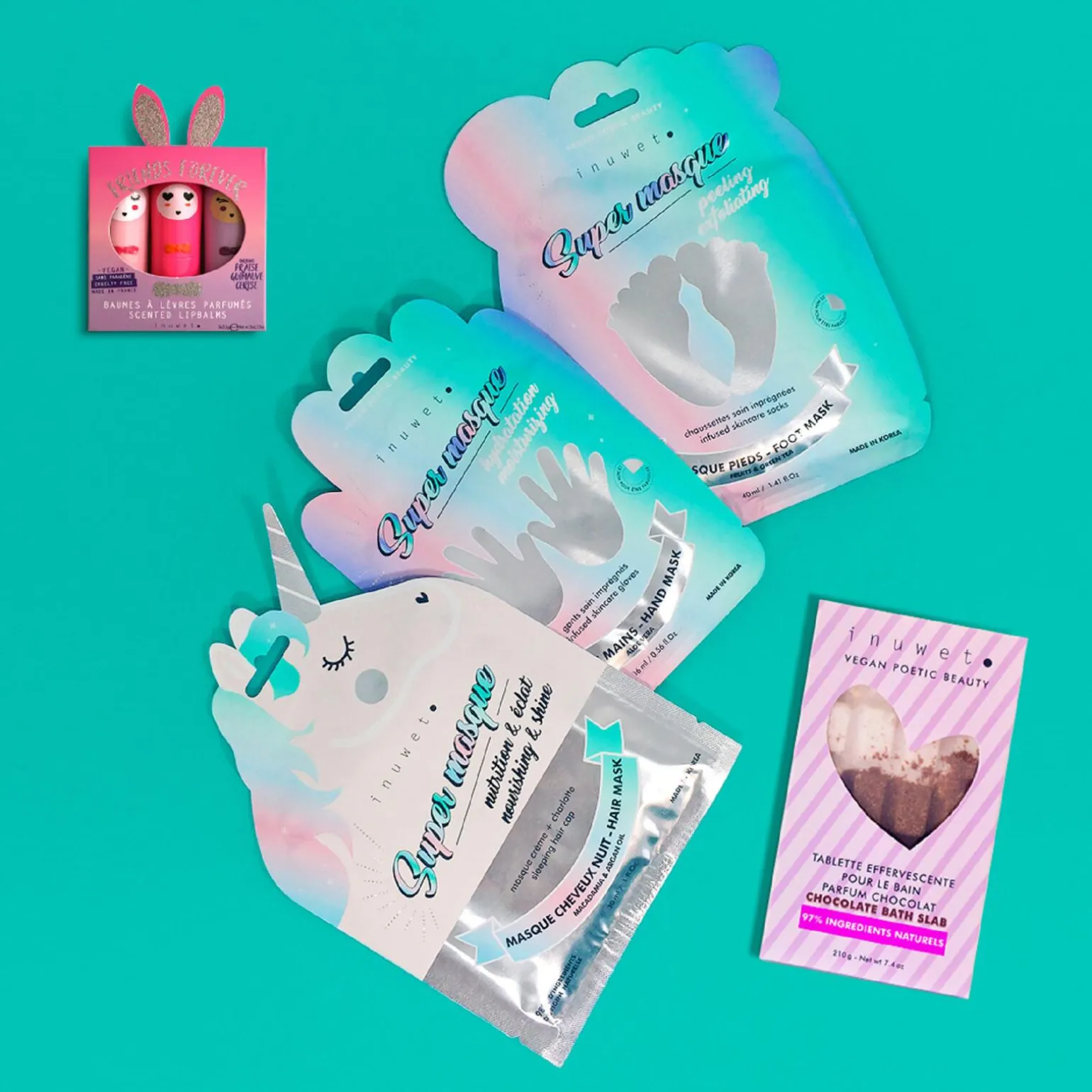 Inuwet Masque MAINS DOUCES – HYDRATATION ALOE VERA - 4MURS
