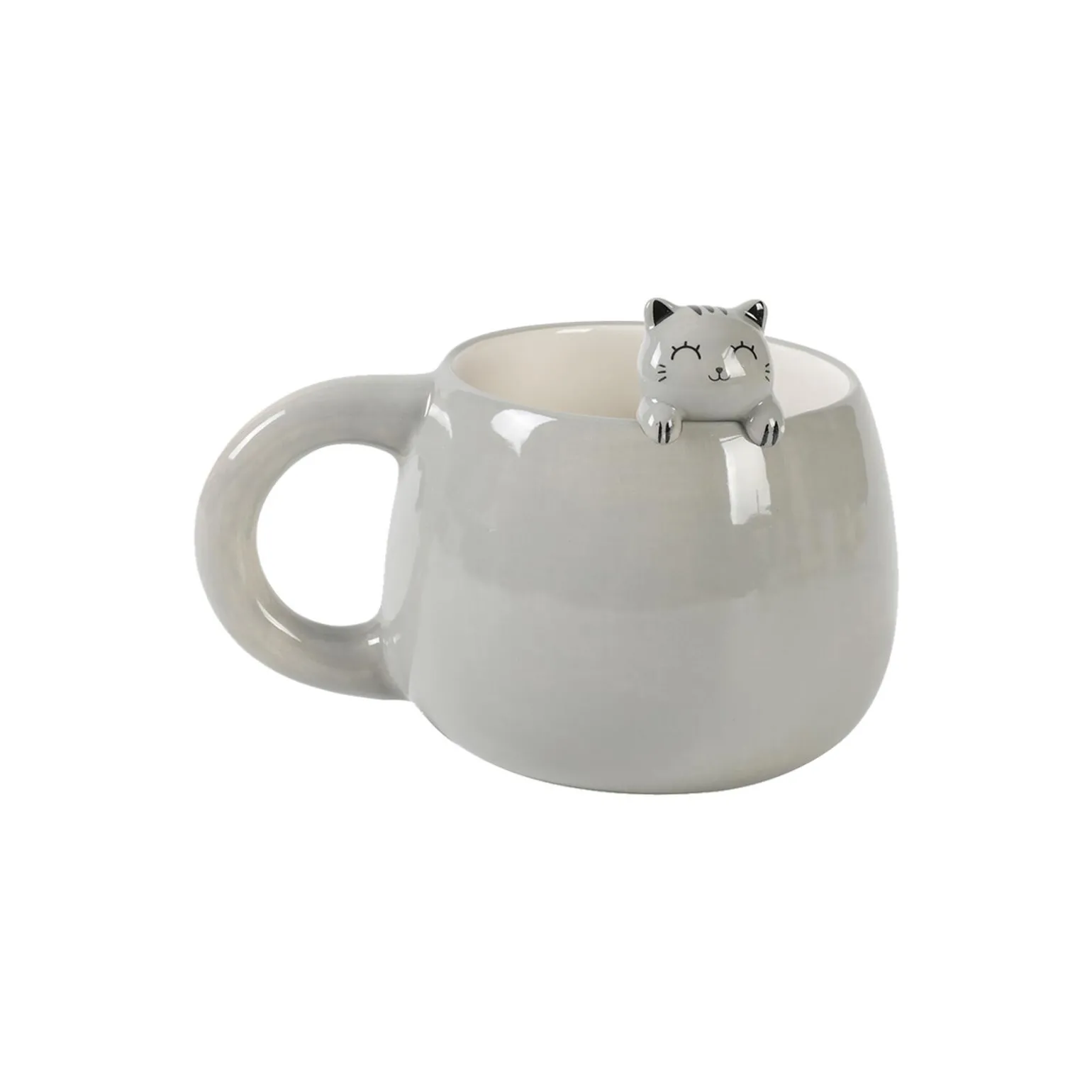 I-TOTAL Mug CHAT coloris gris - 4MURS