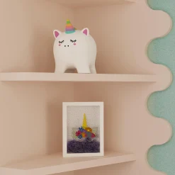 I-TOTAL Tirelire LICORNE coloris blanc - 4MURS