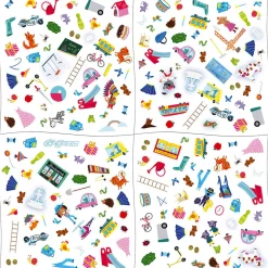 Janod Jeu éducatif CHERCHE ET TROUVE LES LETTRES - 4MURS