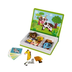 Janod Jeu éducatif MAGNETI'BOOK ANIMAUX - 4MURS