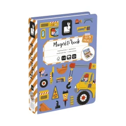 Janod Jeu éducatif MAGNETI'BOOK CONSTRUCTION - 4MURS