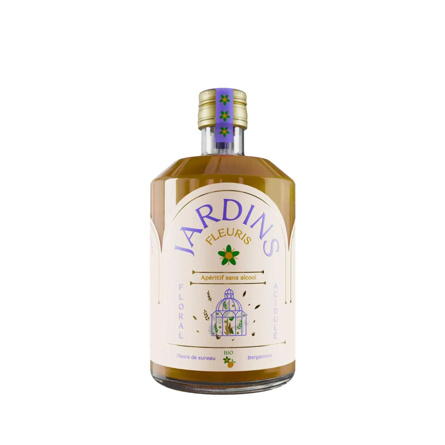Jardins Cocktail sans alcool FLEURIS - 4MURS
