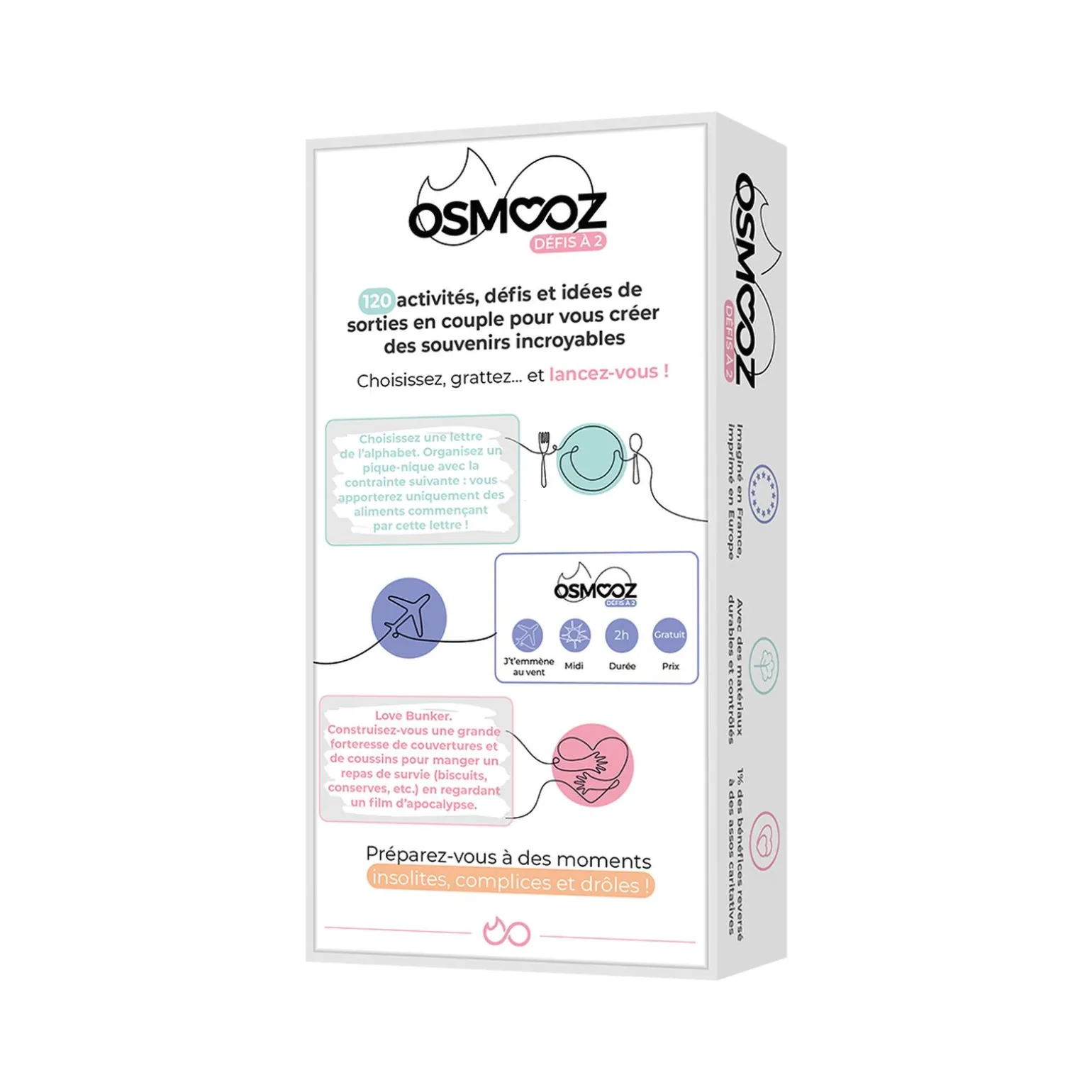 Jeu de discussion OSMOOZ DÉFIS À 2 - 4MURS